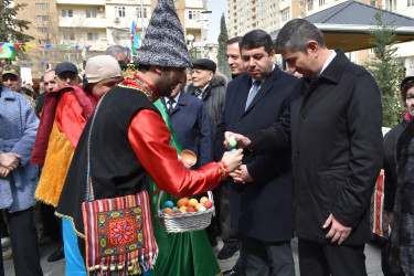 Yeni Yasamalda Novruz şənliyi