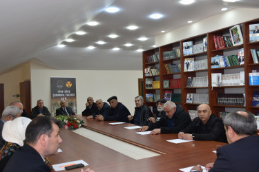 Yasamal rayonunda Çernobıl əlilləri ilə görüş keçirildi