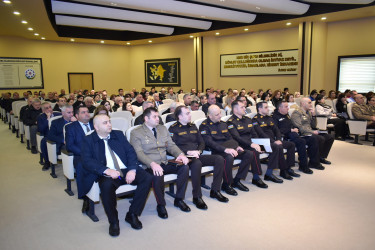 Yasamal rayonunda mülki müdafiə və yanğın təhlükəsizliyinə dair müşavirə keçirilib