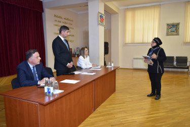RİH başçısı təklif və müraciətləri qəbul etdi