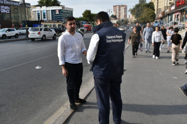 Yasamal rayonunda "Qida təhlükəsizliyi" mövzusunda maarifləndirici tədbir təşkil edilib