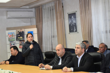 İcra Başçısı ərazidə sakinləri dinlədi,  problemlərinin həllinə dair göstərişlər verdi