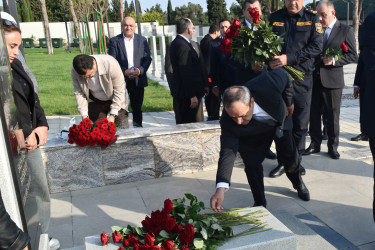 Şəhid Bəxşəliyev Natiq Saleh oğlunun anım mərasimi keçirilib