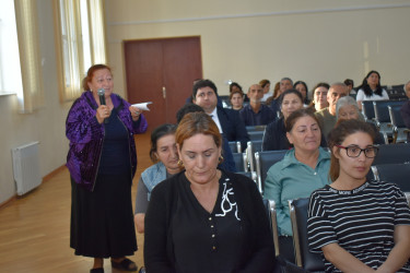 RİH Başçısı Yasamal sakinlərini dinlədi
