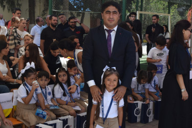Nazlının ilk məktəb günü dövlət qayğısı ilə qeyd olunub
