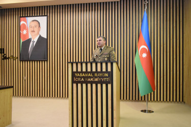 Yasamal rayonunda mülki müdafiə və yanğın təhlükəsizliyinə dair müşavirə keçirilib