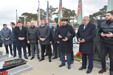 Tehrandakı səfirliyimizdə həlak olan şəhid yad edlib