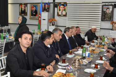 Yasamal rayonunda şəhidlərin xatirəsi anılıb
