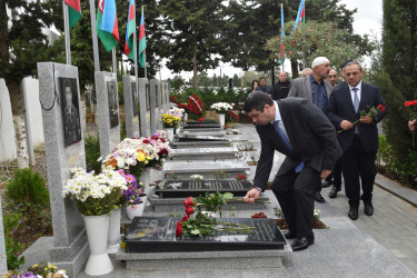 Yasamal rayonunda şəhidlərin anım mərasimi keçirilib