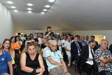 Yasamal rayonunda növbəti səyyar qəbul keçirilib