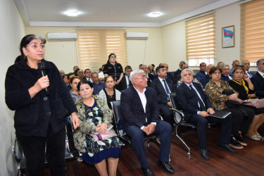 İcra Başçısı ərazidə Yasamal sakinləri ilə görüşdü, müraciətlərin həllinə dair göstərişlər verdi
