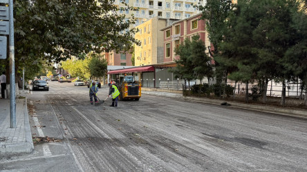 Yasamal rayonunda abadlıq-quruculuq və şəhərsalma tədbirləri icra edilir