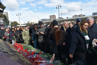 Yasamalda 20 Yanvar faciəsinin 35-ci ildönümü silsilə tədbirlərlə yad edilib