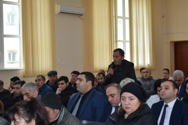 Yasamalda əhali ilə görüş: İcra Başçısı sakinləri dinlədi