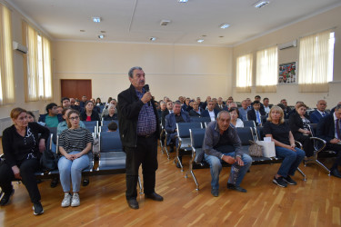 RİH Başçısı Yasamal sakinlərini dinlədi