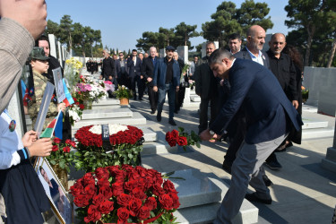 Şəhid Hacılı Feyruz Bəhruz oğlunun anım mərasimi keçirilib