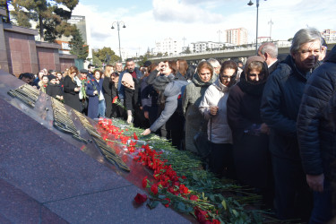 Yasamalda 20 Yanvar faciəsinin 35-ci ildönümü silsilə tədbirlərlə yad edilib