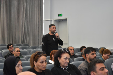 Sakinlər İcra Başçısı ilə görüşdülər, təklif, müraciət və şikayətlərini çatdırdılar