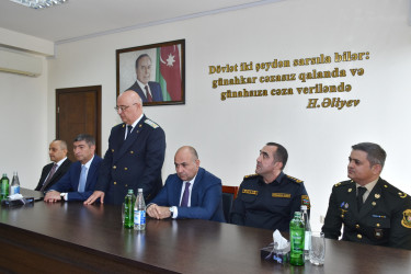 Yasamalda Prokurorluq işçilərinin peşə bayramı qeyd edilib