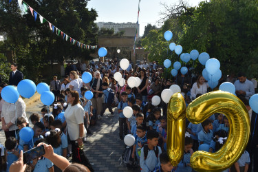 Yasamal rayonunun ümumtəhsil məktəblərində "Bilik günü" qeyd olunub