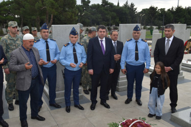 Yasamal rayonunda şəhid Hüseyn Tağıyevin anım mərasimi keçirilib