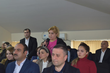 İcra Başçısı Yasamal sakinləri ilə görüşdü