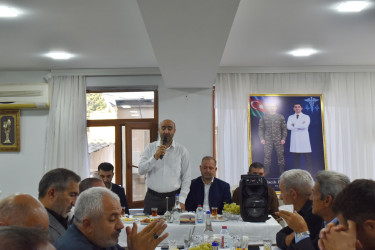 Şəhid Hacılı Feyruz Bəhruz oğlunun anım mərasimi keçirilib