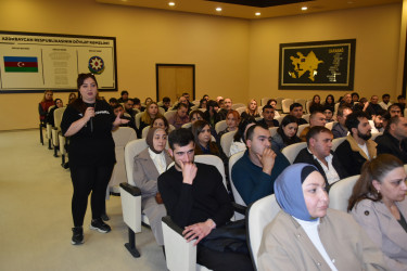 Yasamal Rayon İcra Hakimiyyətində “Məşğulluğa Dəstək Layihəsi” çərçivəsində məlumatlandırma görüşü keçirilib