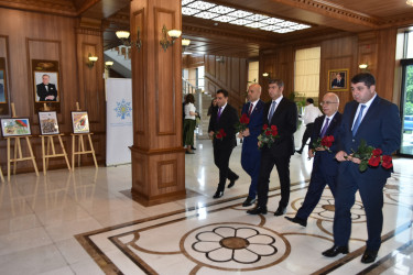 Yasamal rayon ictimaiyyəti Müstəqillik Gününü qeyd edir