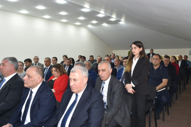 İcra Başçısı Yasamal sakinləri ilə görüşdü