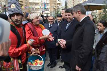 Yeni Yasamalda Novruz şənliyi