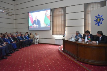 Yasamal ictimaiyyəti Ulu Öndərin siyasi hakimiyyətə gəlişinin  ildönümünü qeyd edir