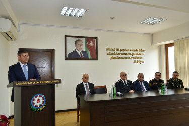 Yasamalda Prokurorluq işçilərinin peşə bayramı qeyd edilib