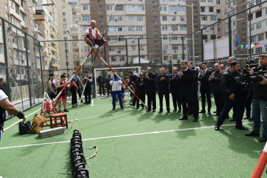 Yeni Yasamalda Novruz şənliyi