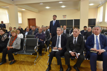 İcra Başçısı Yasamal sakinləri ilə görüşdü