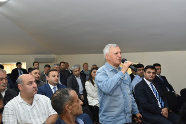 İcra Başçısı Yasamal sakinləri ilə bir araya gəldi
