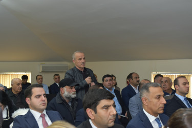 İcra Başçısı Yasamal sakinləri ilə görüşdü