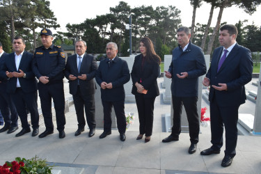 Şəhid Bəxşəliyev Natiq Saleh oğlunun anım mərasimi keçirilib