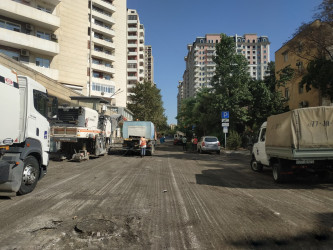 Yasamal rayonunda abadlıq-quruculuq və şəhərsalma tədbirləri icra edilir