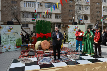 Yeni Yasamalda Novruz şənliyi