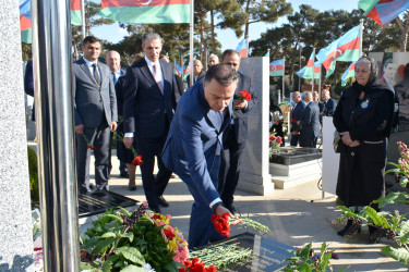 Yasamal rayonunda Vətən müharibəsinin şəhidi anılıb