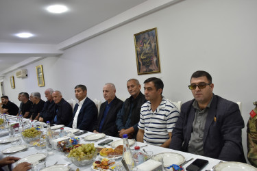 Şəhid Hacılı Feyruz Bəhruz oğlunun anım mərasimi keçirilib