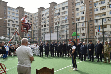 Yeni Yasamalda Novruz şənliyi