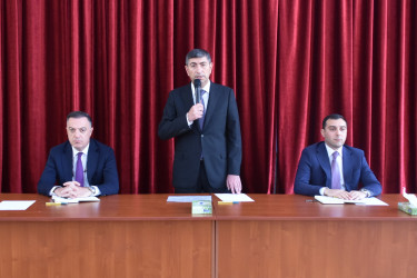 Başçı sakinlərlə görüşdü, müraciət, təklif və şikayətləri qəbul etdi