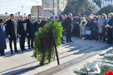 Yasamalda 20 Yanvar faciəsinin 35-ci ildönümü silsilə tədbirlərlə yad edilib