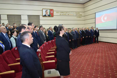 Yasamal rayonu Ulu Öndərin əziz xatirəsini uca tutur