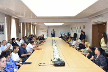 Yasamal Rayon İcra Hakimiyyətində vətəndaş məmnuniyyətinin təmin olunması prioritetdir: cari ay ərzində yüzlərlə sakin qəbul edilib