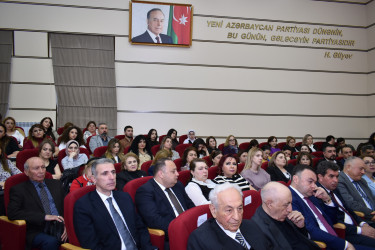 Yasamal rayon ictimaiyyəti Zərifə xanım Əliyevanın xatirəsini əziz tutur