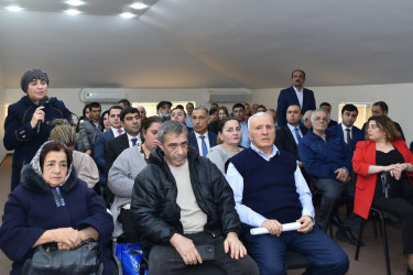 İcra Başçısı Yasamal sakinləri ilə görüşdü