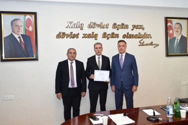 Yasamal Rayon İcra Hakimiyyətinin əməkdaşları üçün təlim təşkil olunub